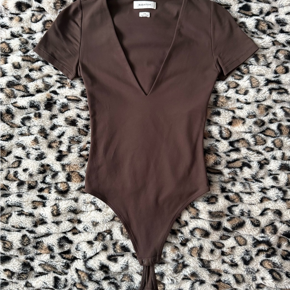 Brown Aritzia Bodysuit